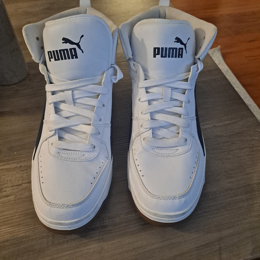 Puma White Athletic Sneakers
